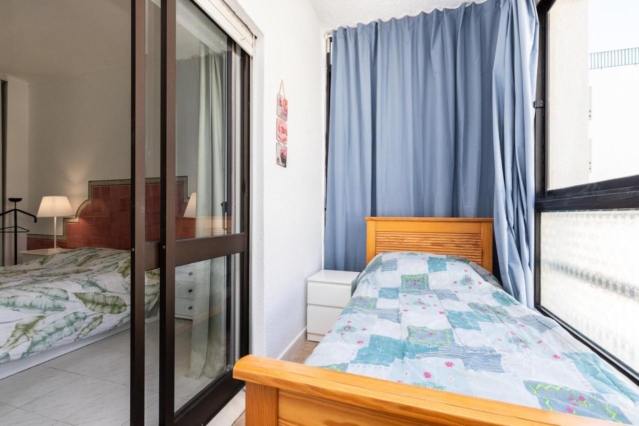 Carteia Superb Front Beach Flat Sea View Balcony Quarteira Exterior photo
